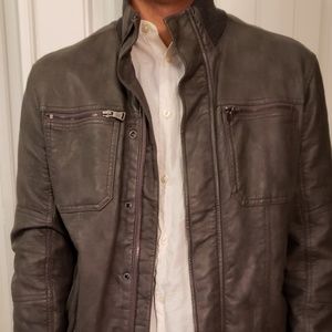 Express leather jacket